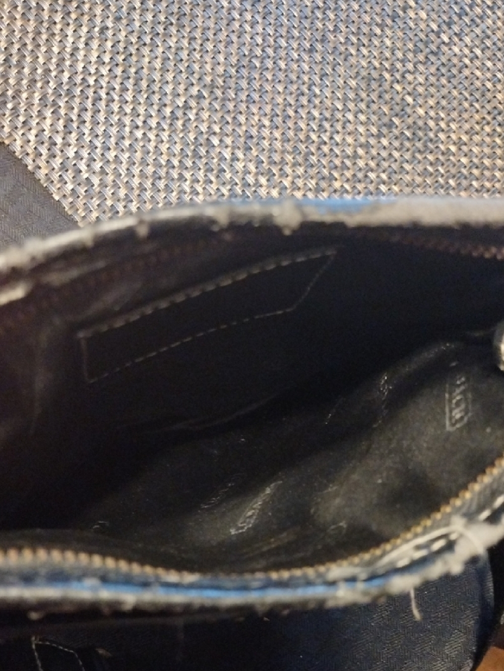 Coach Tan and Black Signature Messenger Crossbody - Picture 11 of 11